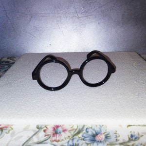 Black Plastic Frame Eyeglasses