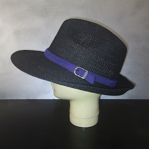Black Summer Hat for Men