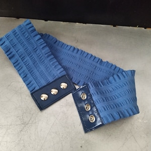 Blau Stretch Gürtel Breit