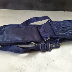 Folded Blue Small Sports Bag/Crossbody Bag/