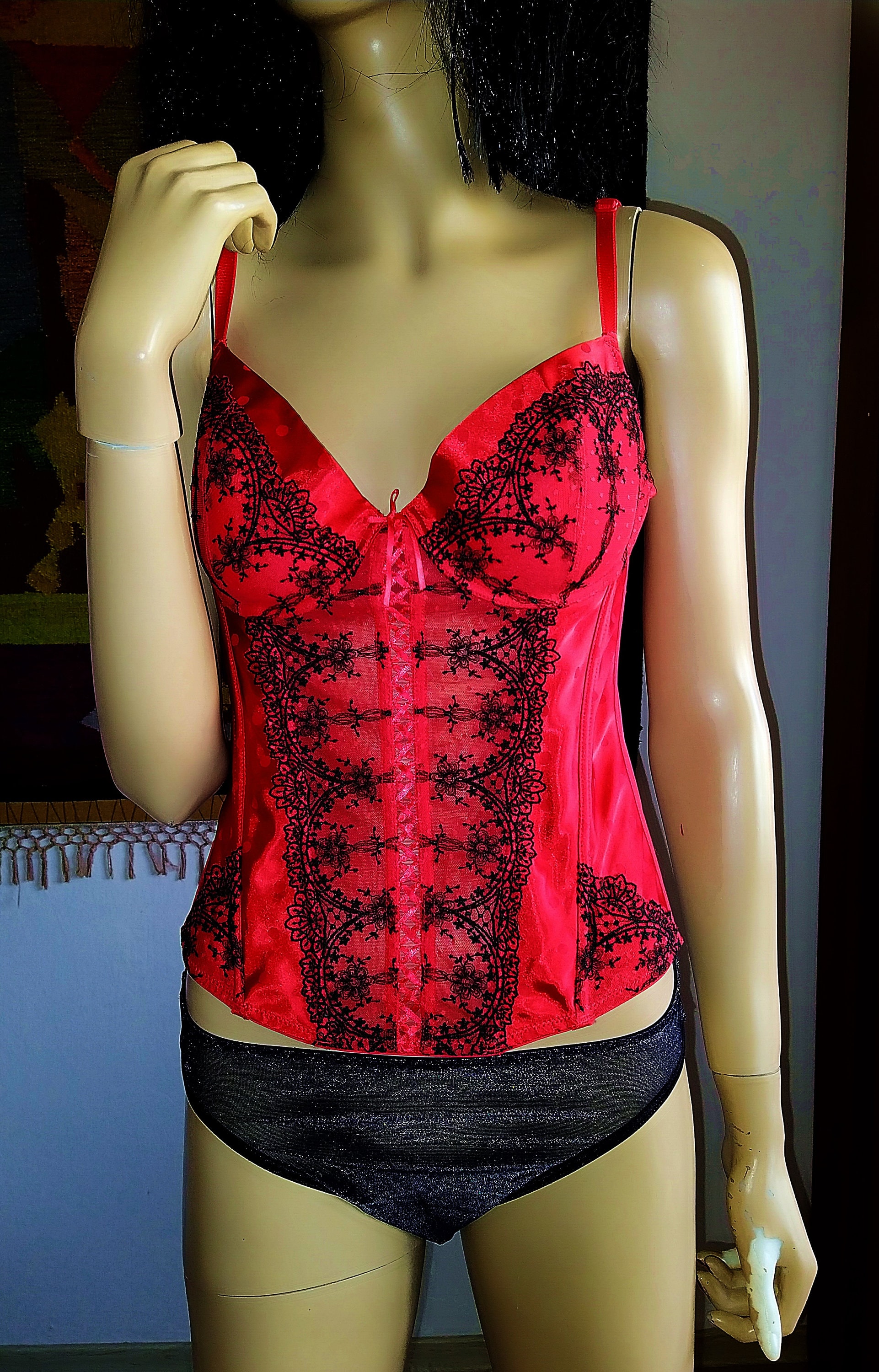 Red and Black Corset/lingerie -  Canada