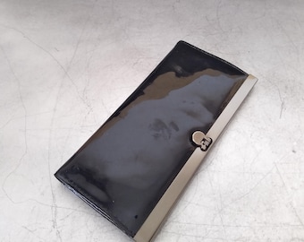 Black Frame Clutch Marianne/Lacquered