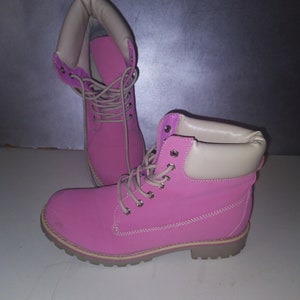 Pink Lacing Ankle Boots/Jenny Fairy
