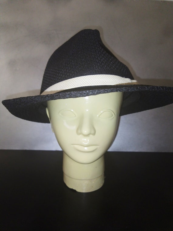 Black Summer Hat for Men 