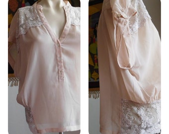 Amazing Lace Blouse//Free Shipping