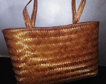 Vintage Straw Bag