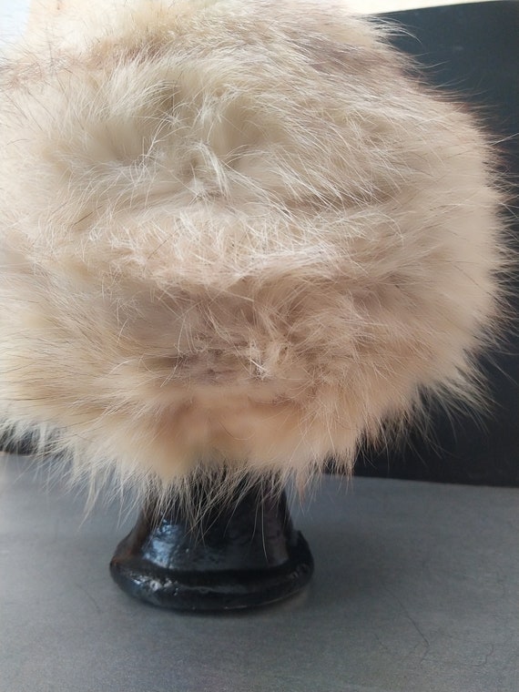 Vintage Fur Hat and Collar 1970s - image 5