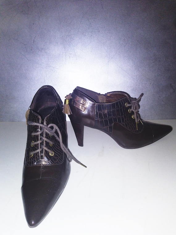 Zapatos de Adolfo Dominguez Tac n EUR 41 US 9 5 Espa a Etsy M xico