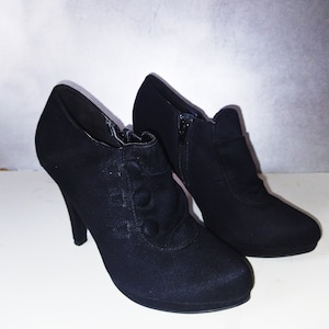 Sapatos de tornozelo de camurça para mulheres/salto alto/EUR 39