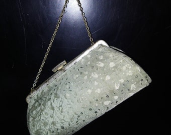 Antike Abendtasche/Clutch an Kette