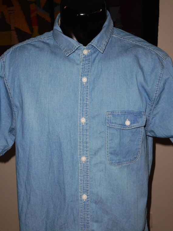 Jeans Shirt for Men/cedar Wood State 