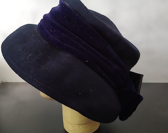 Vintage Woolen Hat/Kangol/Textille Ribbon/Great Britain