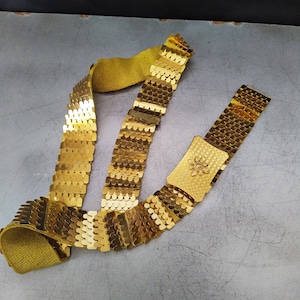 Gold Metal Belt
