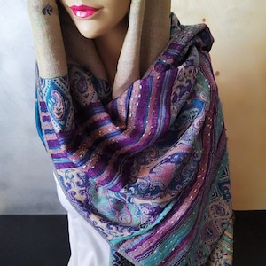 Cashmere Scarf/Large Shawl