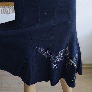 Fat Face Women s Beth Embroidered Skirt in Black Etsy Sweden