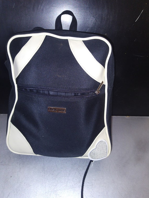 Black-White Backpack Basic Line - image 2