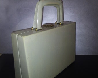 Lacquer Handbag/Metal Fastening/Vintage Bag/Conical Design/Free Shipping