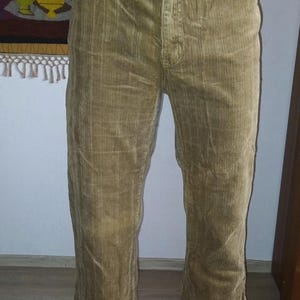 Quality Pants for Men/Corduroy Pants/Embroidered Pockets