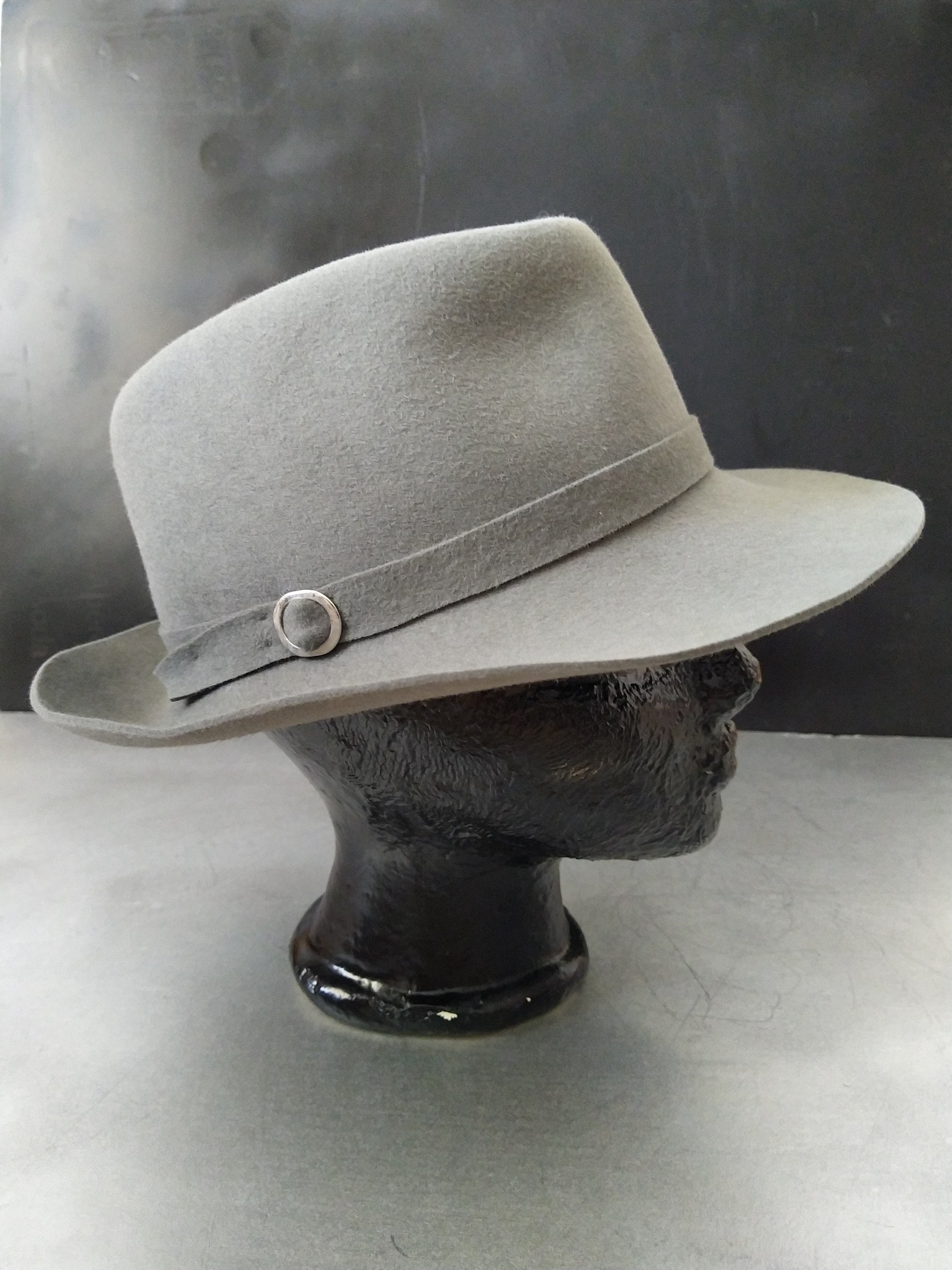Vintage Gray Hat 