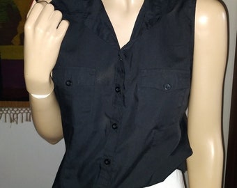 Black  Top with Pockets