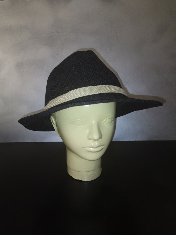 Black Summer Hat for Men