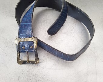 Squared Metal Belt - Etsy Canada