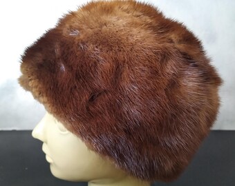 Real Fur Hat Vintage