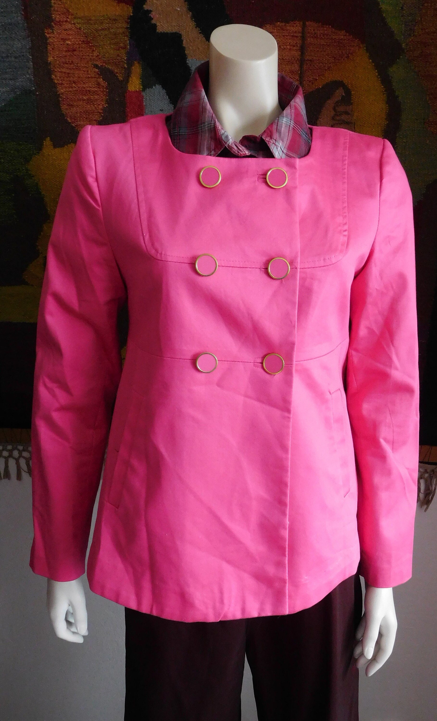 Amazing Pink Jacket /vintage Etsy UK