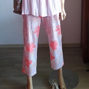 Floral Pants with Pockets