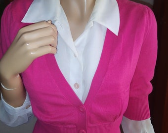 Roze Bolero/vintage/gratis verzending