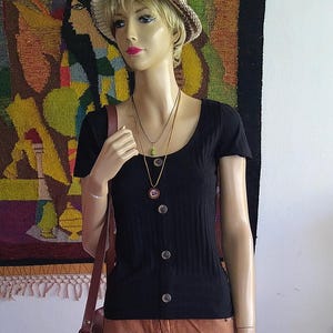 Black Blouse Vintage