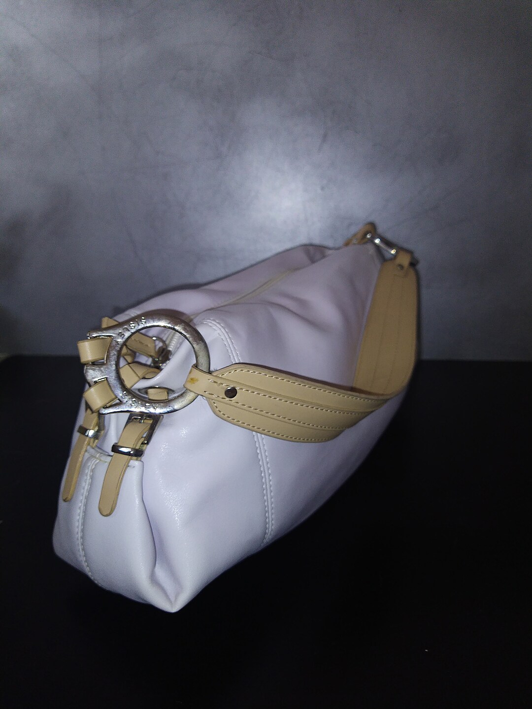 Buy White Handbag Sisley/multifunction Online in India