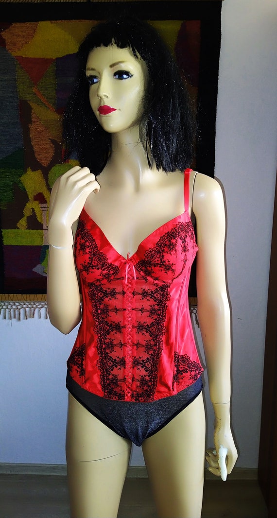 Red and Black Corset/lingerie -  Canada