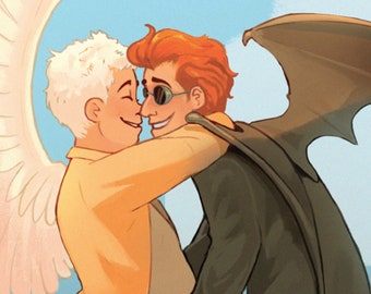 Good Omens Print | Ineffable Husbands