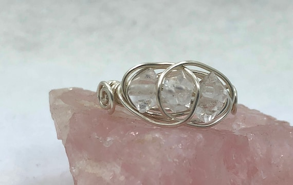 bague diamant de herkimer bague diamant de herkimer