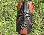 Vintage African Tribal Mask Wall hanging