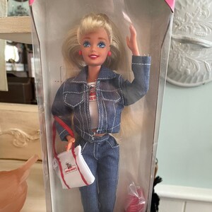 Vintage Barbie Doll Chuck E Cheese in Original Box 1995 Mattel Etsy