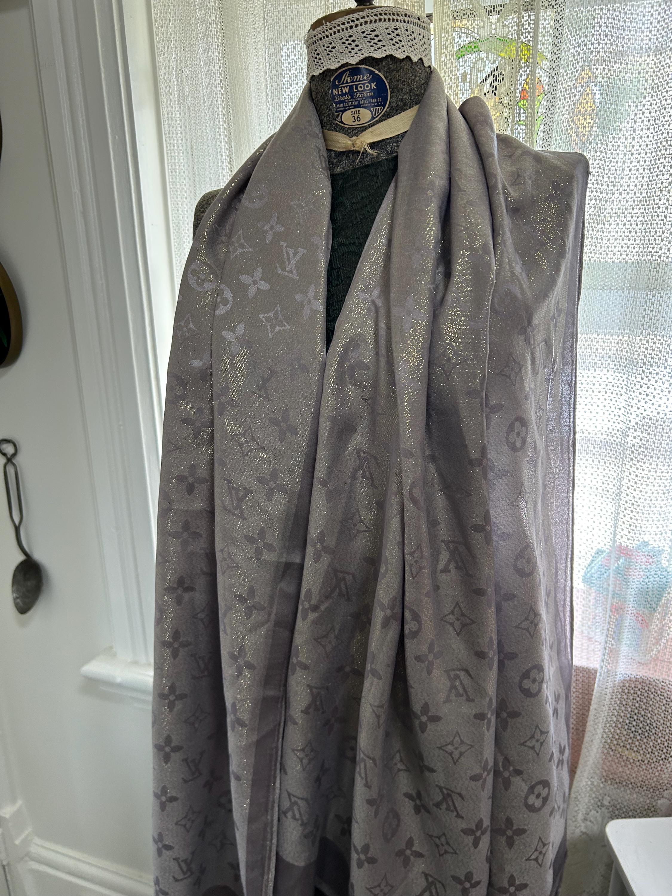 Louis vuitton scarf wool Italia