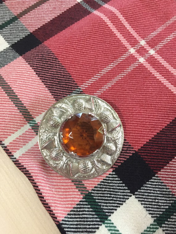silver thistle tartan