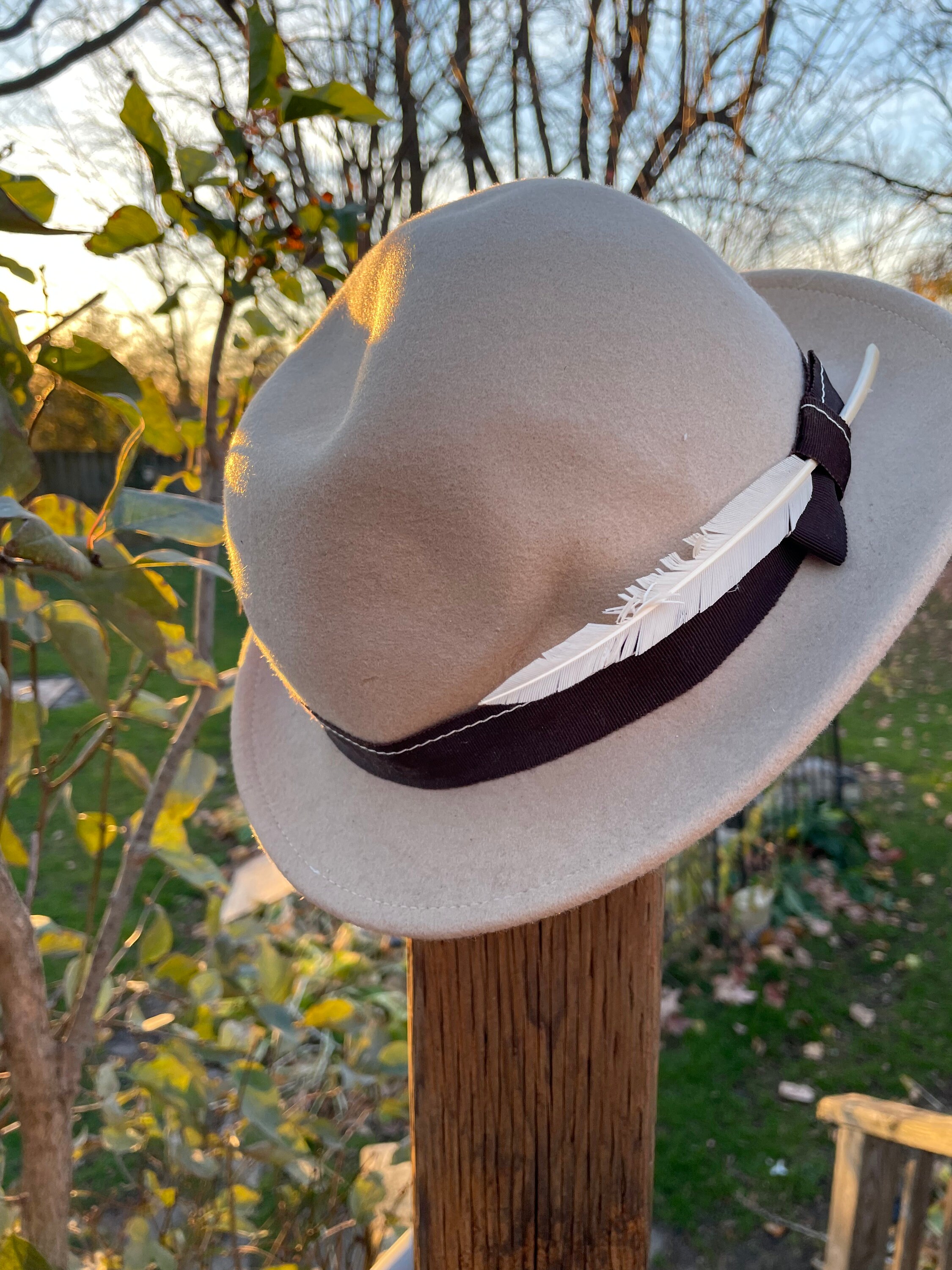 Vintage M\'sieu Leon Hat Splendora Wool Made in Canada Vintage M main image 4