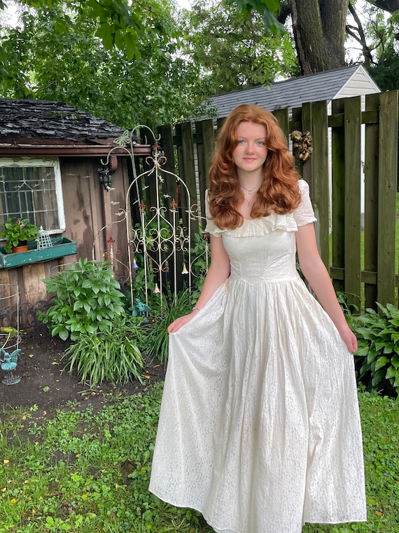 Antique Lace Wedding Gown Victorian Gothic Photo Prop Costume Authentic Antique  Dress Size Small - Etsy