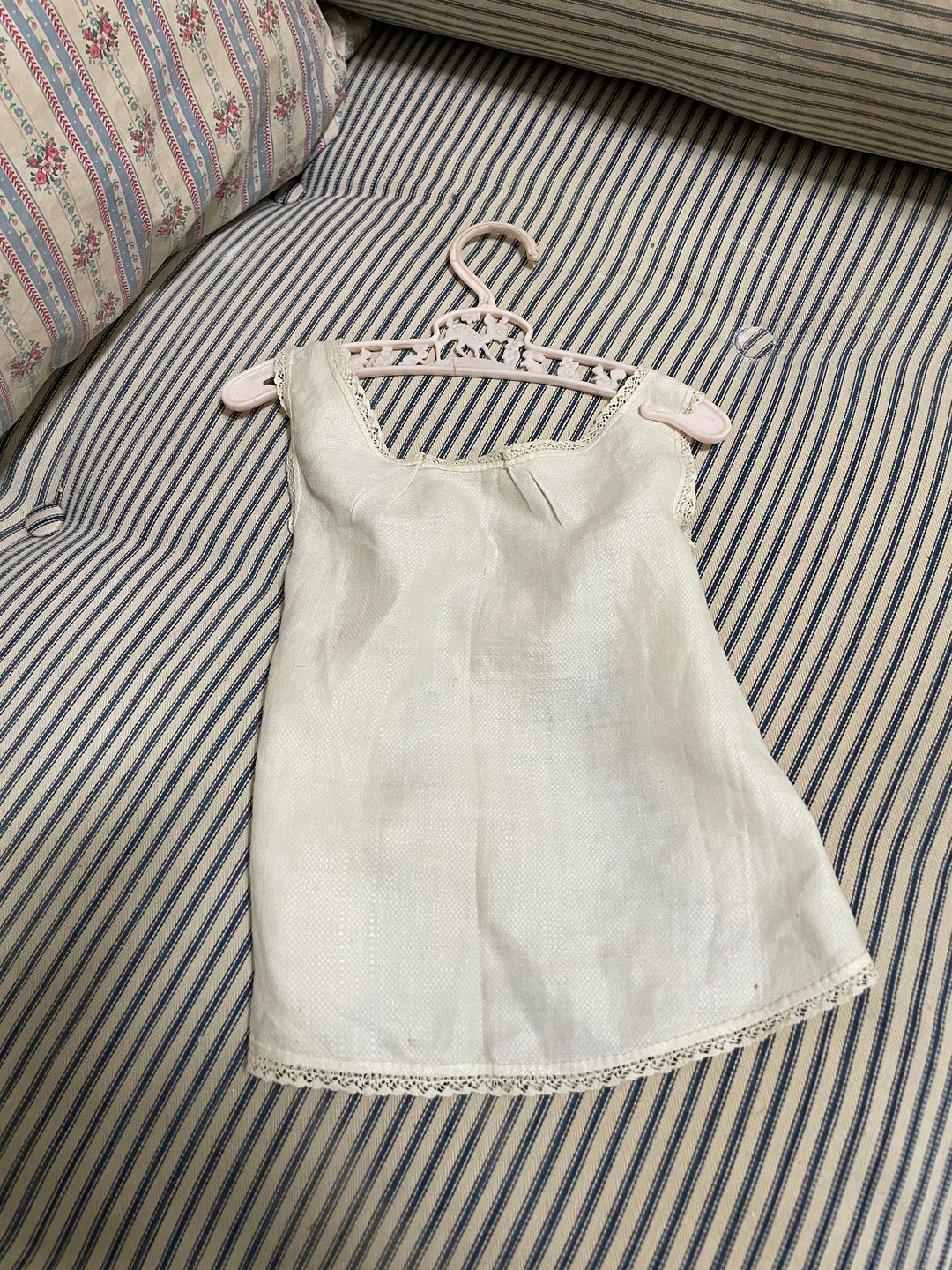 Antique Baby/doll Cotton and Lace Shift Dress French Victorian Etsy