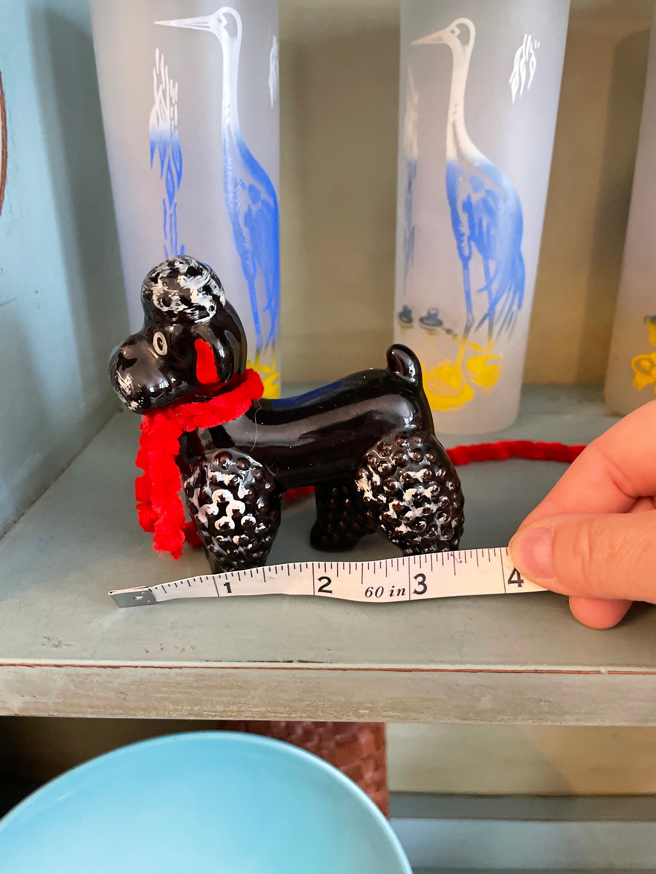 Jouets de caniche vintage - France