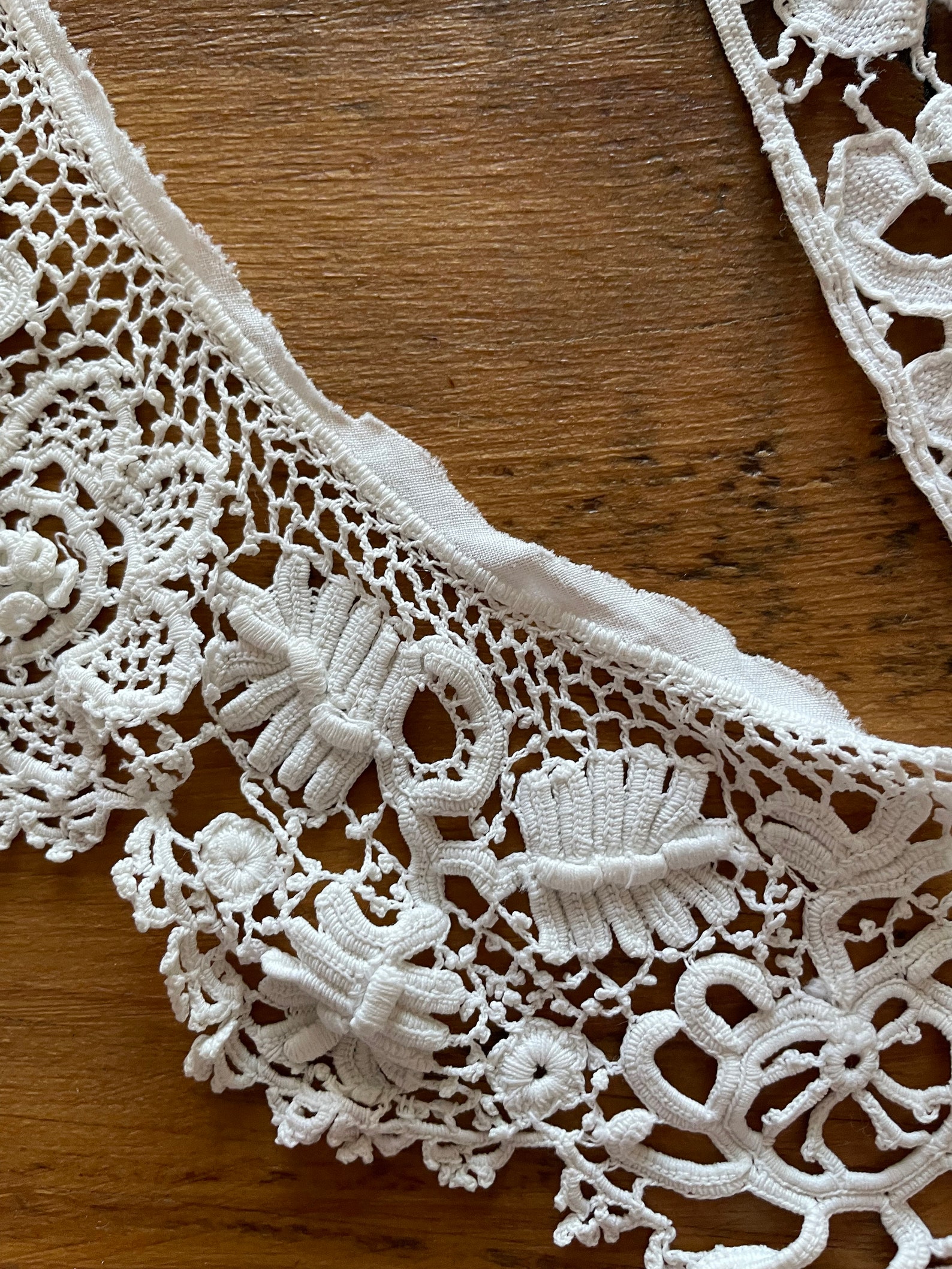 Antique Irish Lace Tatting Collars 1900s Fine Needlework Etsy