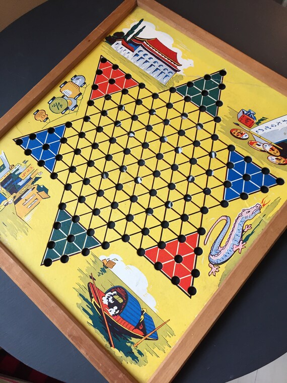 hop ching chinese checkers board
