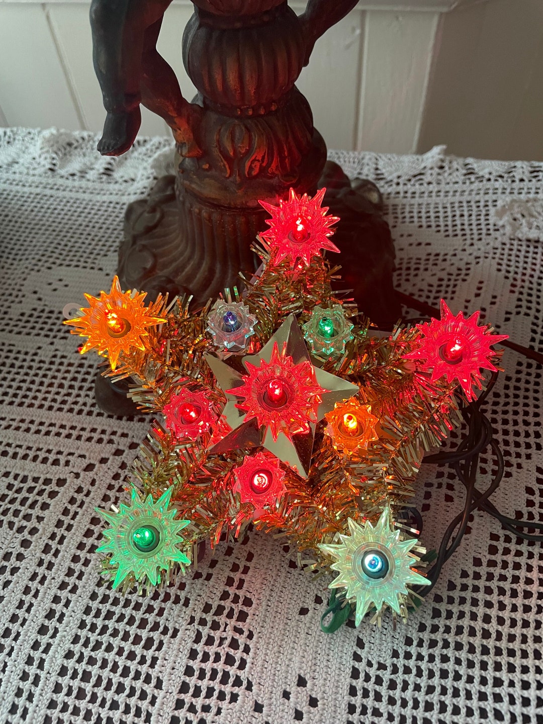 Vintage Christmas Tree Star 