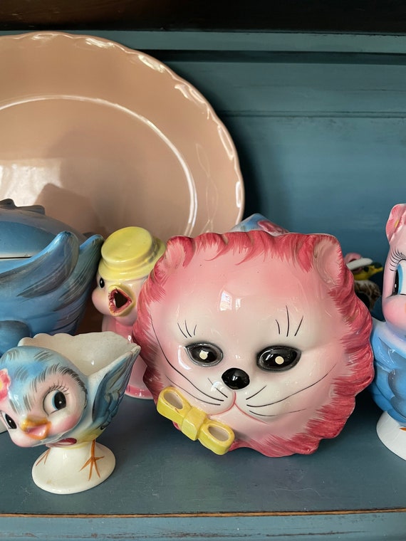 【kiki さま】* vintage container ୨୧ * 桜色小物入れ kiki さま】* vintage container ୨୧ * 桜色小物入れ