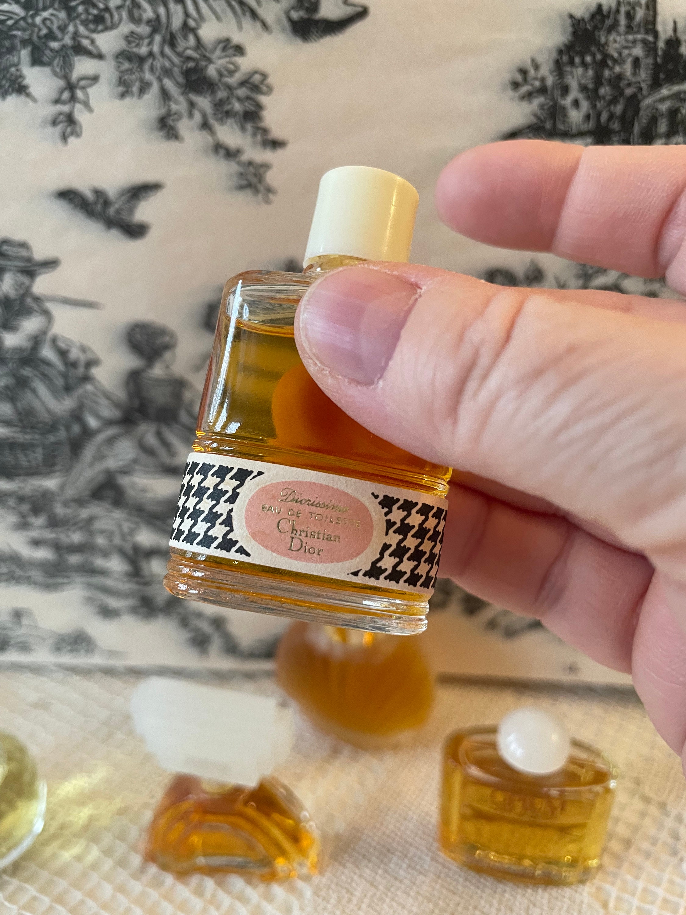 Vintage Perfume Sample Bottles Opium Dioressence Christian Dior Chopard and Other French Perfumes Yves Rocher Etsy Canada