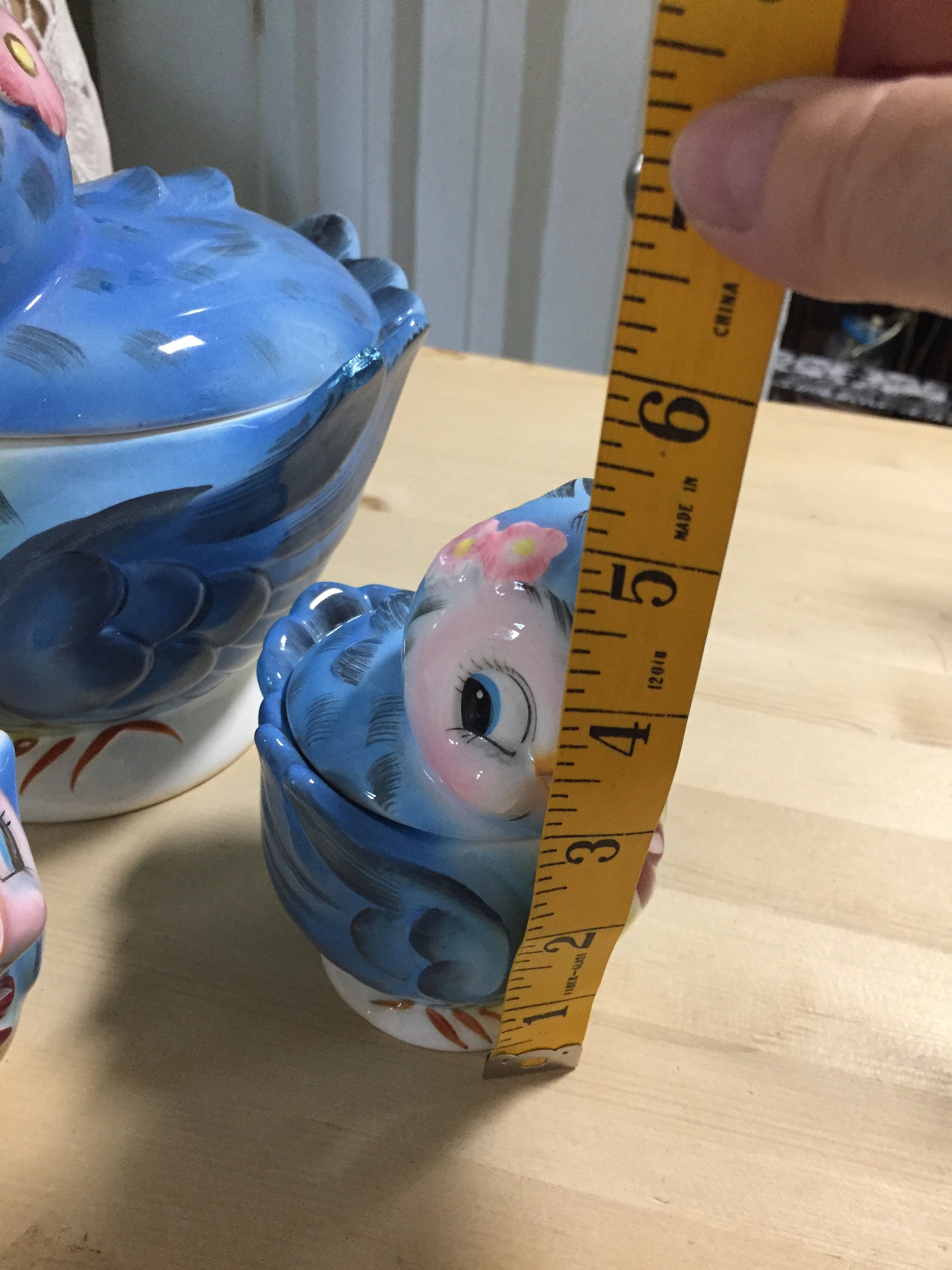 ヴィンテージ レフトン ブルーバード クリーム＆シュガー - Etsy 日本