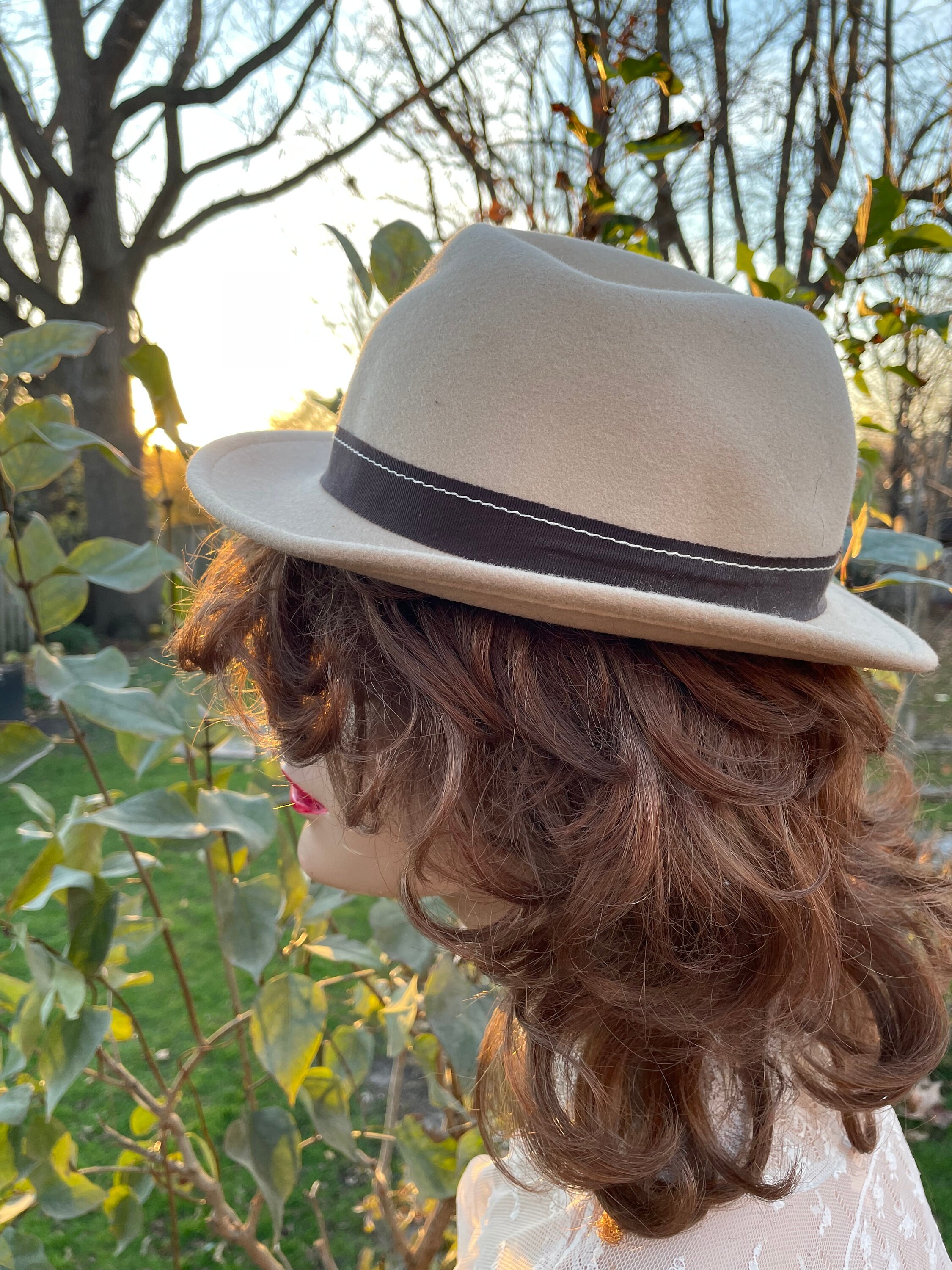 Vintage M\'sieu Leon Hat Splendora Wool Made in Canada Vintage M main image 3